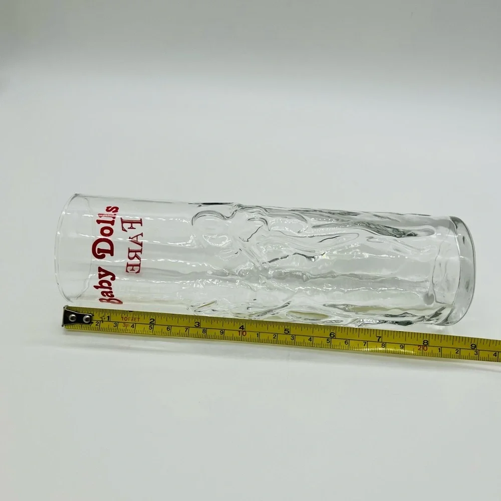 Clear Glass Bar Accessory from Baby Dolls Fare Nightclub